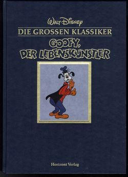 Große Kunstlederbände der Serie „Die großen Klassiker“- Goofy, der Lebenskünstler