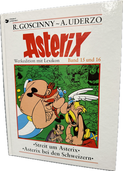 Asterix Werksausgabe Hardcover mit den Bänden 15 und 16