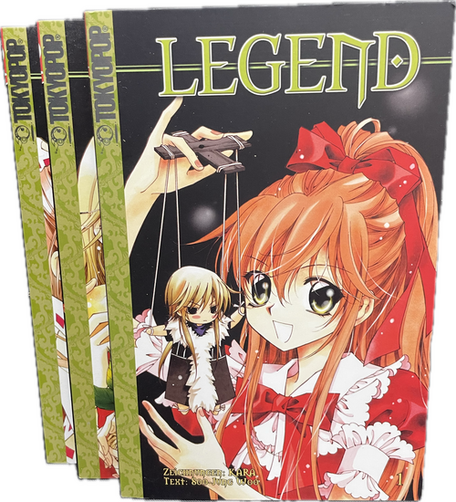 Legend - Tokyopop, Nr.1-3, 1.Auflage, Z (0-1-)