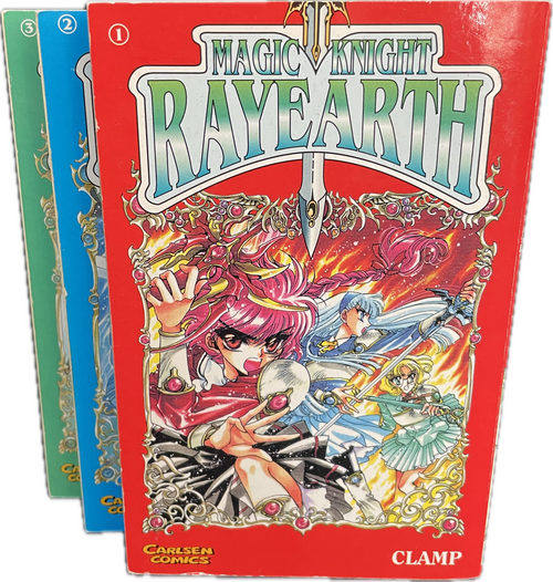 Magic Knight Rayearth  Carlsen, Nr.1-3, Starterset