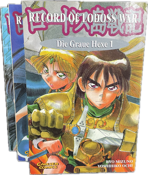 Record of lodoss war - Die graue Hexe Nr 1-3 komplett