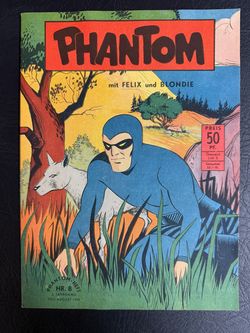 Phantom 3. Jahrgang 1954 Nummer  8 (Aller Verlag 1952-1955)
