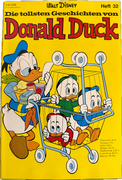 Tollsten Geschichten von Donald Duck (Ehapa ab 1965) Heft 32