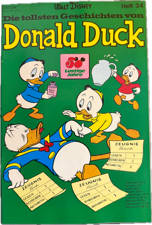 Tollsten Geschichten von Donald Duck (Ehapa ab 1965) Heft 34