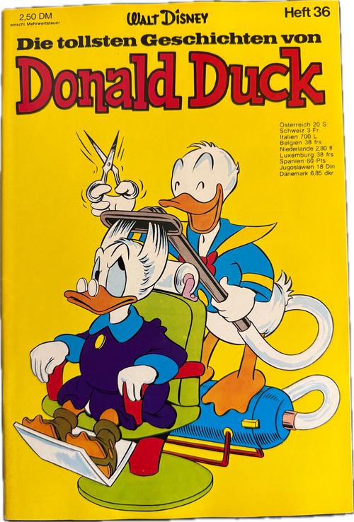 Tollsten Geschichten von Donald Duck (Ehapa ab 1965) Heft 36