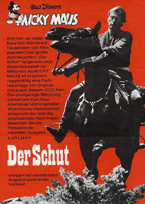 Extrem seltenes Werbeverkaufsanschreiben des Ehapa Verlages für Kioskbetreiber aus dem Jahr 1964 (ca. DIN A4)