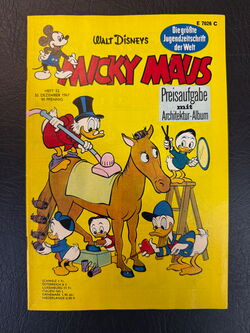 Micky Maus Jahrgang 1967 (Ehapa Verlag ab 1951) Nummer 52