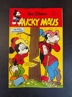 Micky Maus Jahrgang 1960 (Ehapa Verlag ab 1951) Nummer 16