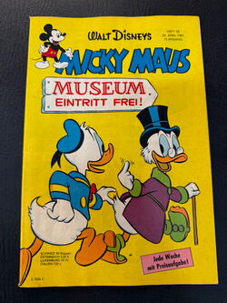 Micky Maus Jahrgang 1961 Nummer 18 (Ehapa Verlag ab 1951)