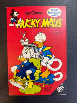 Micky Maus Jahrgang 1964 (Ehapa Verlag ab 1951) Nummer 32
