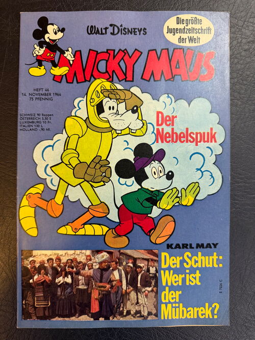 Micky Maus Jahrgang 1964 (Ehapa Verlag ab 1951) Nummer 46