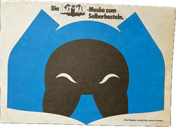 Batman Maske aus Superman Fan Shop