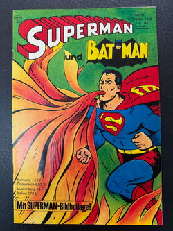 Superman 1968 - (Ehapa, ab 1966) Nummer 21 mit Beilage