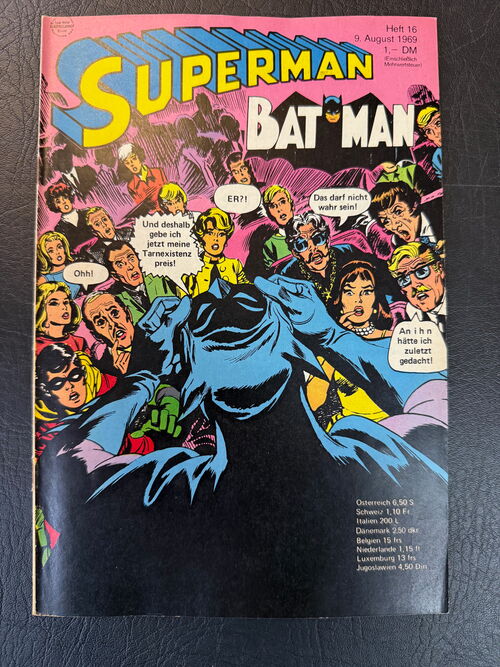 Superman 1969 - (Ehapa, ab 1966) Nummer 16