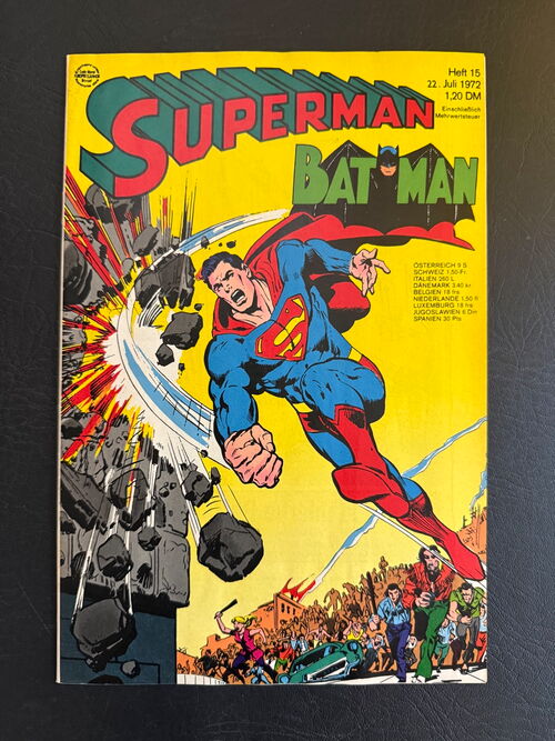 Superman 1972 Nummer 15 - (Ehapa, ab 1966)