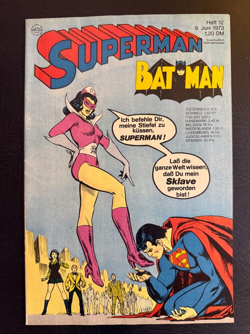 Superman 1973 Nummer 12 - (Ehapa, ab 1966)