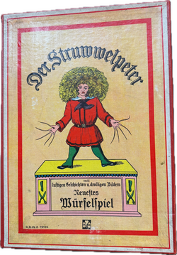 Der Struwwelpeter - Neuestes Würfelspiel aus der Zeit vor 1946 - RARITÄT der Extraklasse