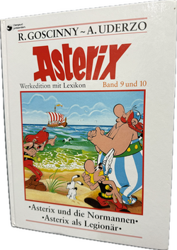 Asterix Werksausgabe Hardcover mit den Bänden 9 und 10