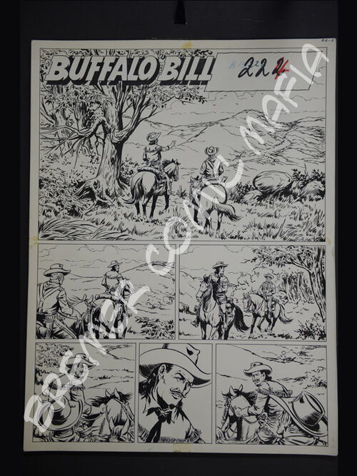 Hansrudi Wäscher / Lasso 224 - Buffalo Bill Story