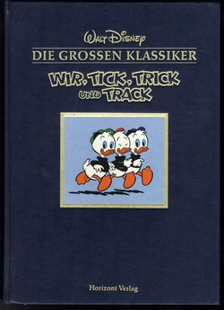 Große Kunstlederbände der Serie „Die großen Klassiker“- Wir, Tick, Trick und Track