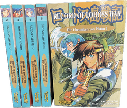 Record of lodoss war - Die Chroniken von Flaim hohe Auflage Nr 1-5