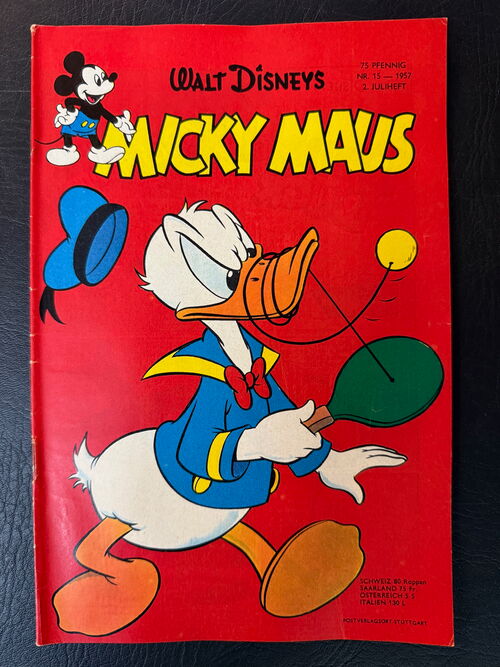 Micky Maus Jahrgang 1957 Nummer 15 (Ehapa Verlag ab 1951)