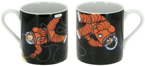 MUG TINTIN & HADDOCK MOON
