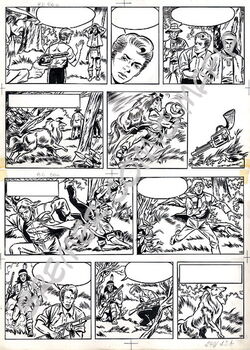 Bessy Heft 240 - Originalzeichnung