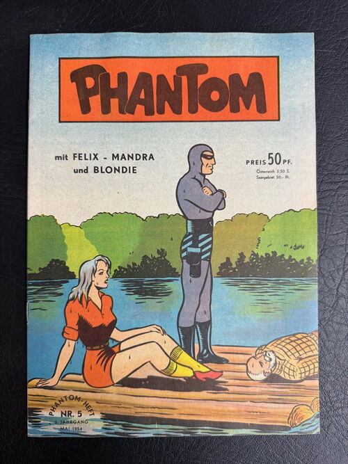 Phantom 3. Jahrgang 1954 Nummer  5 (Aller Verlag 1952-1955)