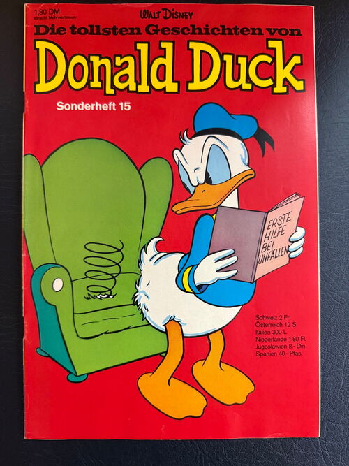 Tollste Geschichten von Donald Duck (Ehapa ab 1965) Nummer 15