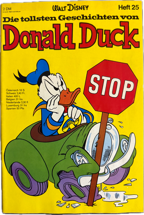 Tollsten Geschichten von Donald Duck (Ehapa ab 1965) Nummer 25