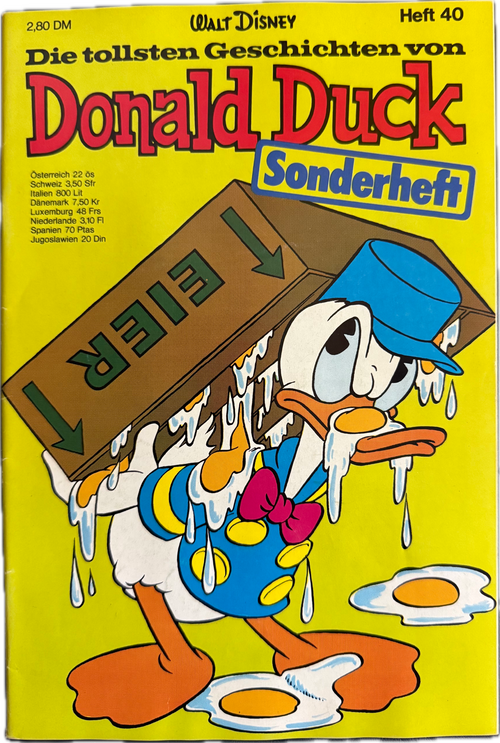 Tollsten Geschichten von Donald Duck (Ehapa ab 1965) Heft 40