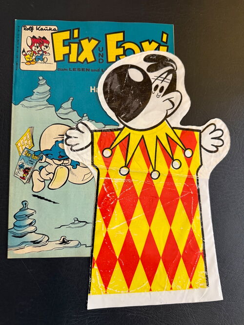 Fix und Foxi (Pabel Verlag ab 1953) 19. Jahrgang Heft: 50 mit Handpuppe