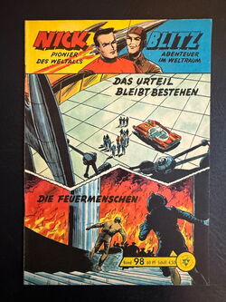 Nick - Der Weltraumfahrer (Lehning Verlag, ab 1959) Heft: 98