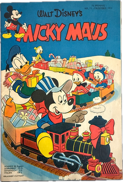 Micky Maus Jahrgang 1953 Nummer 12 (Ehapa Verlag ab 1951)