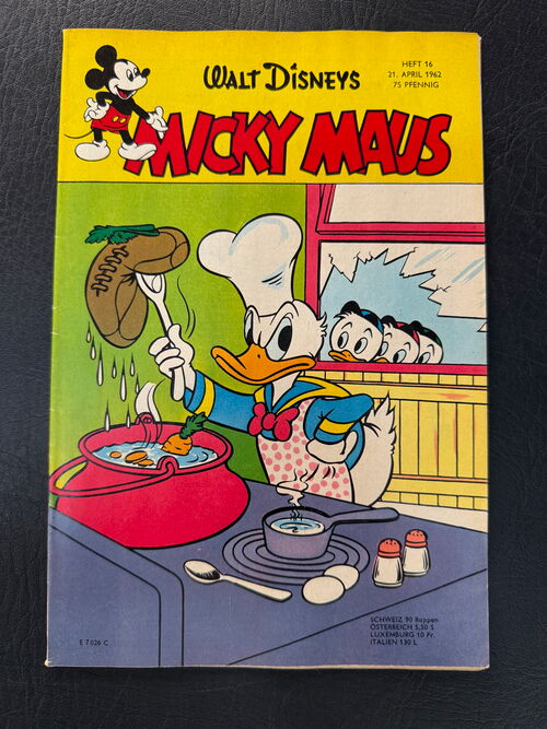 Micky Maus Jahrgang 1962 Nummer 16 (Ehapa Verlag ab 1951)