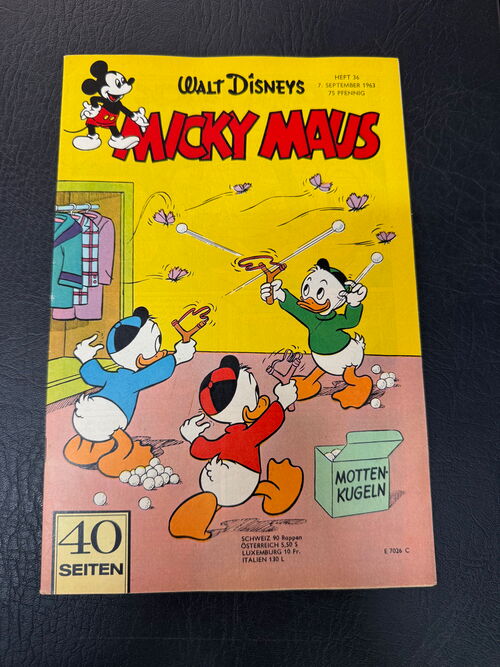 Micky Maus Jahrgang 1963 Nummer 36 (Ehapa Verlag ab 1951)
