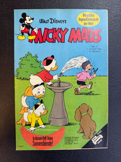 Micky Maus Jahrgang 1964 (Ehapa Verlag ab 1951) Nummer 31