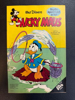 Micky Maus Jahrgang 1964 (Ehapa Verlag ab 1951) Nummer 34