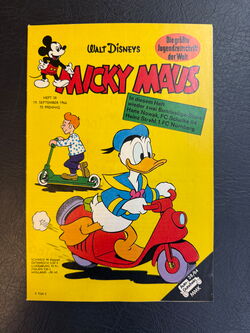 Micky Maus Jahrgang 1964 (Ehapa Verlag ab 1951) Nummer 38