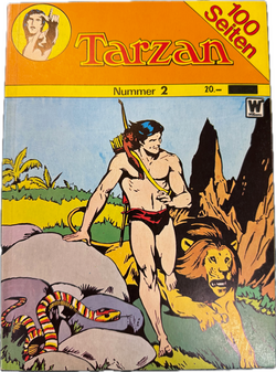 100 Seiten Williams Tarzan (Österreich Variante) Nr. 2