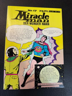 Miracle Man (BSV 1966 bis 1969) Heft 17