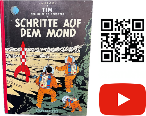 Tim der pfiffige Reporter Schritte auf dem Mond