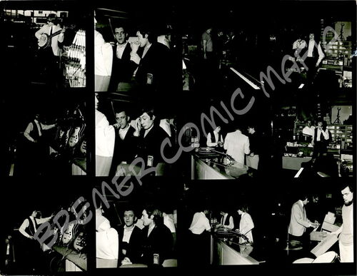 Rolling Stones 11er - Pressefotoset der 60er Jahre - Alles Fotos mit diversen kleinen Dia-Abbildungen. Mehrfach rückseitig ungestempelt.  Vereinzelnt aber auch mit Copyrightinformatinen (Motiv 174-184)