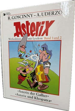 Asterix Werksausgabe Hardcover mit den Bänden 1 und 2
