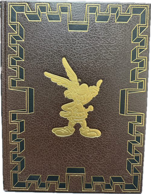 Asterix Luxusausgaben in Kunstleder mit Golddruck Nr.8