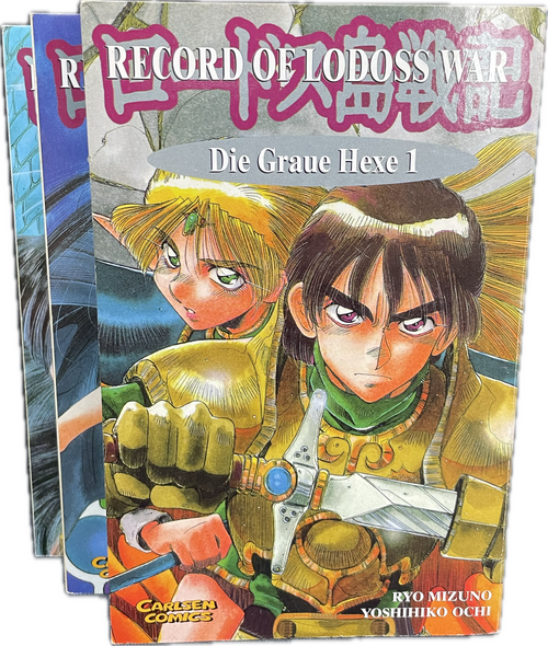 Record of lodoss war - Die graue Hexe Nr 1-3 komplett