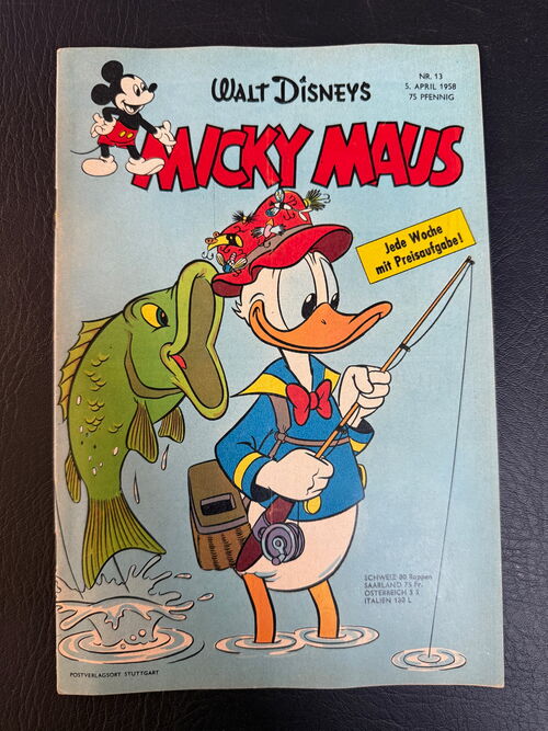 Micky Maus Jahrgang 1958 Nummer 13 (Ehapa Verlag ab 1951)