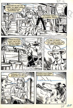 Bessy TB 16 - Originalzeichnung