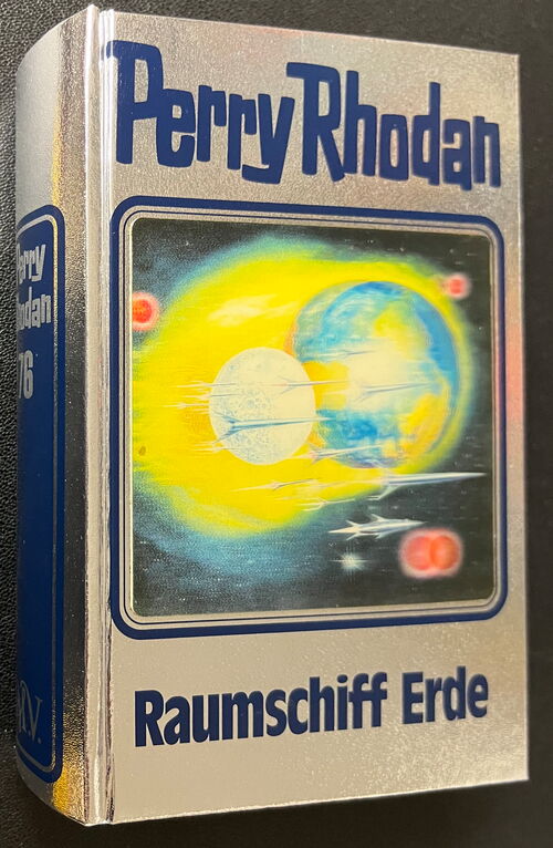Perry Rhodan Silberbuch mit Hologramm-Cover 76 Raumschiff Erde